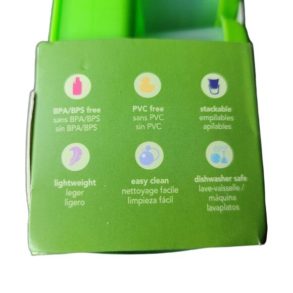 Lot of Green Sprouts Fresh Baby Food Unbreakable Cubes 4oz 2oz BPA BPS‎ Free New - Picture 4 of 7